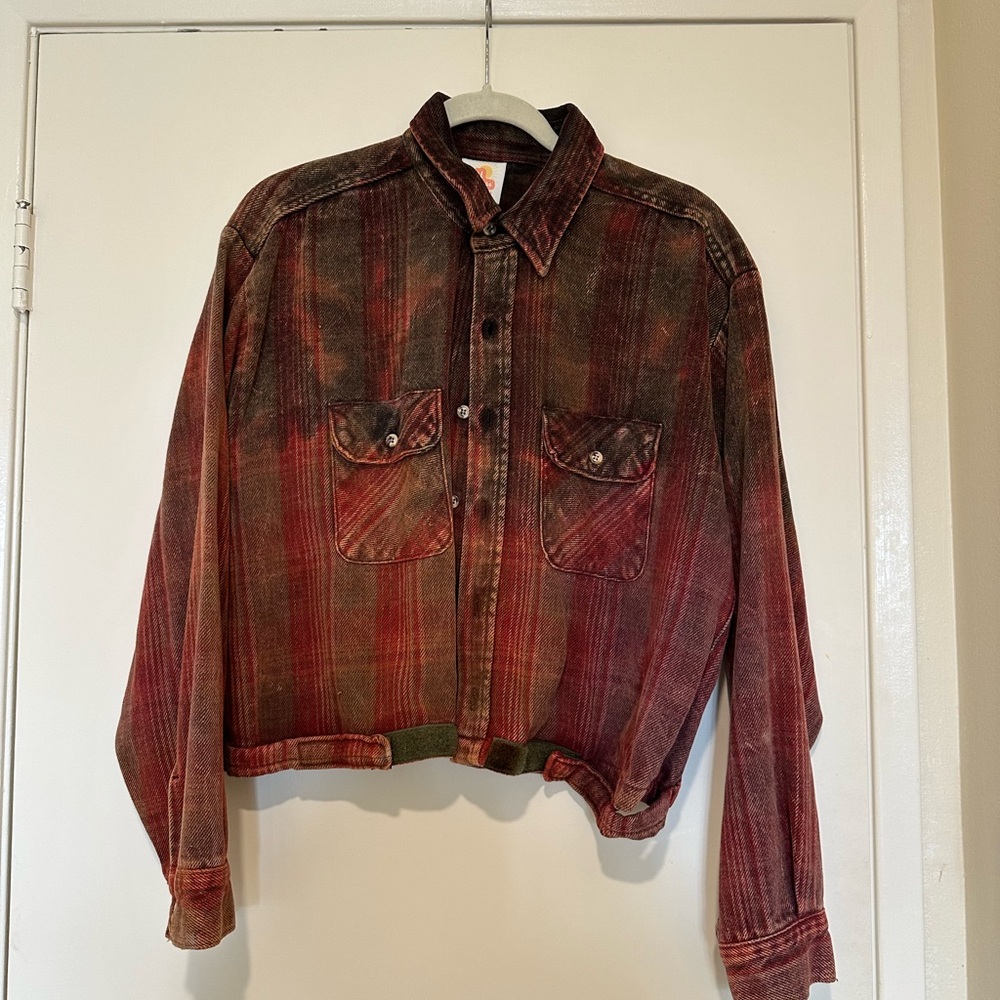 VINTAGE Plaid Jacket